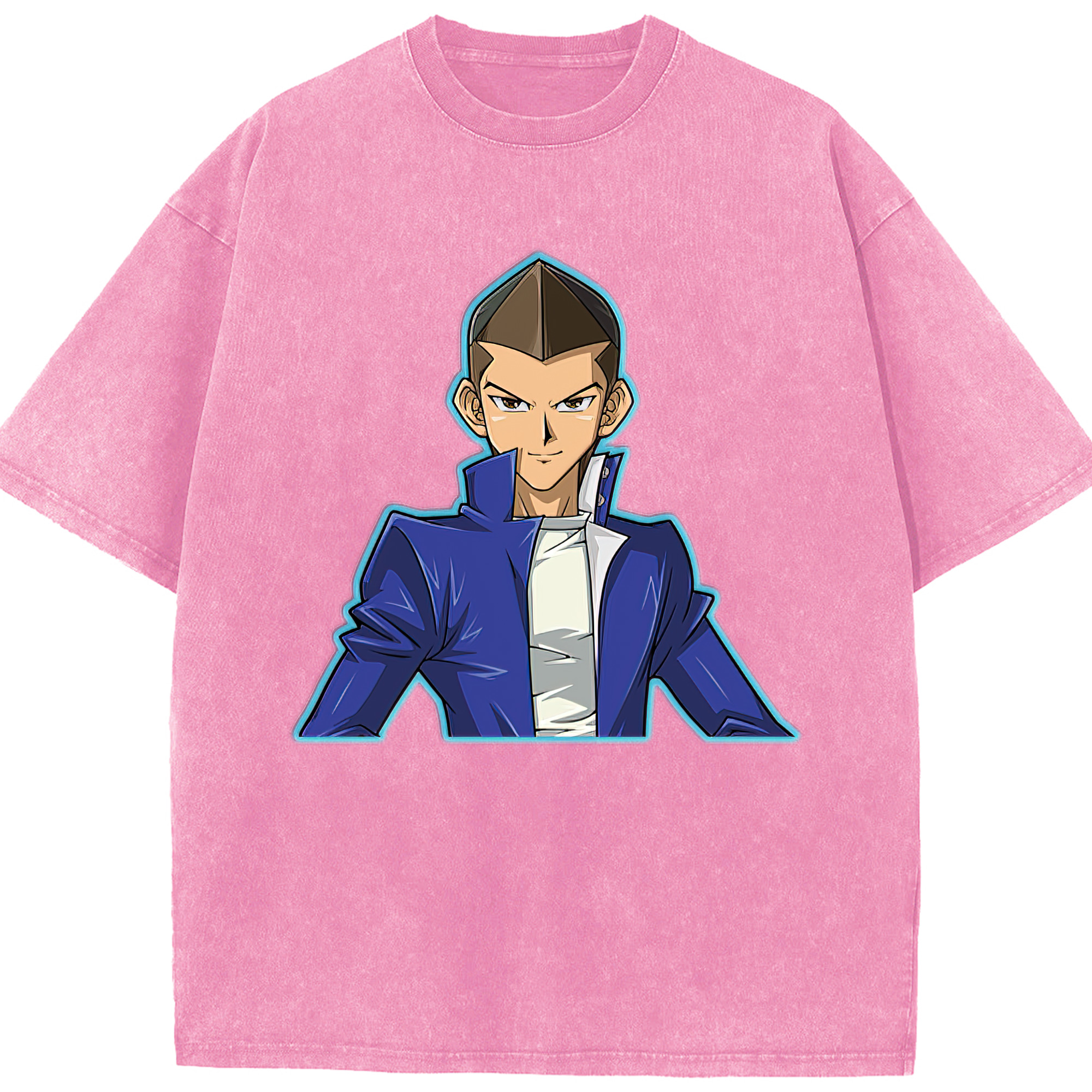 （画像用） 遊☆戯☆王 Yu-Gi-Oh! 綿100% ヴィンテージ風 半袖Tシャツ（フロントプリント）
